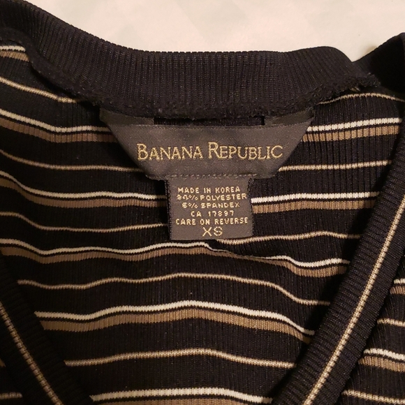 Banana Republic stripped XS top - Picture 2 of 2